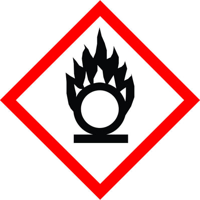 New International Oxidising Symbol sign