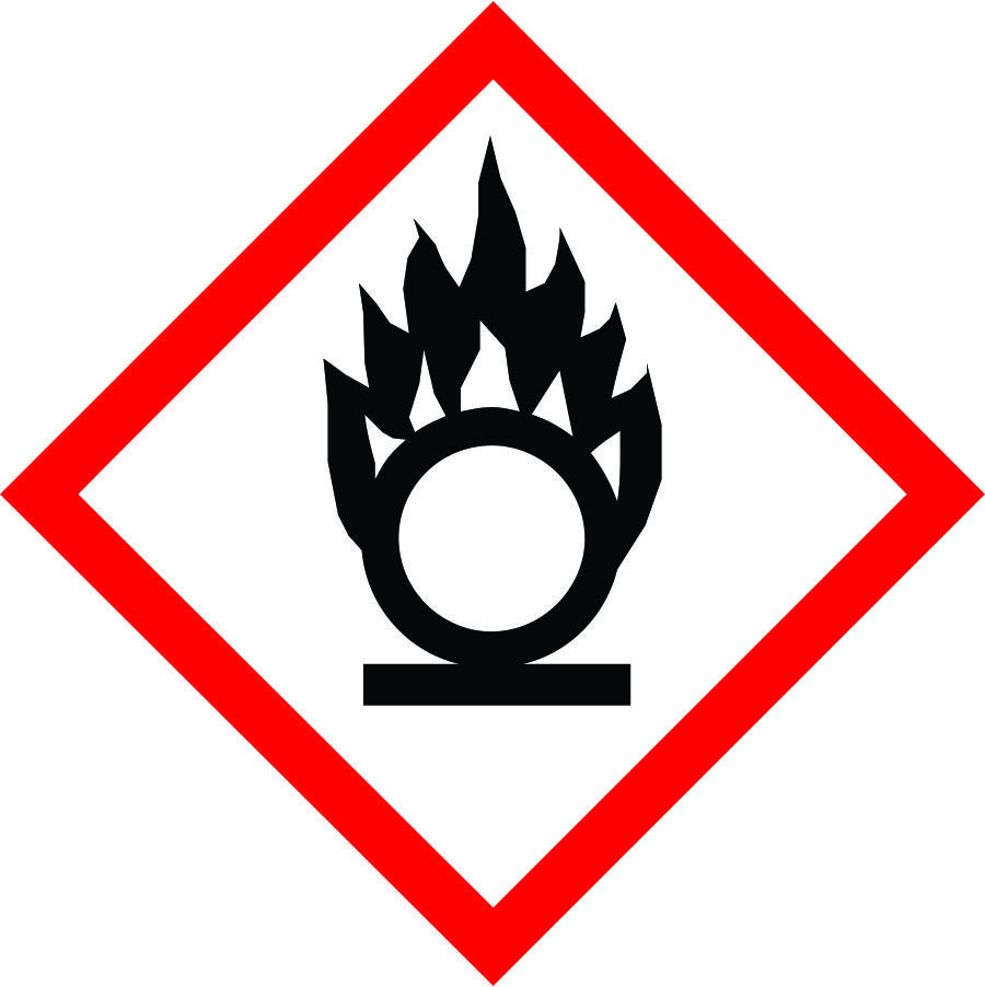 Oxidising Symbol Sign | SK Signs & Labels | SK Signs & Labels Ltd