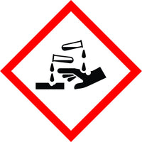 Corrosive Symbol sign