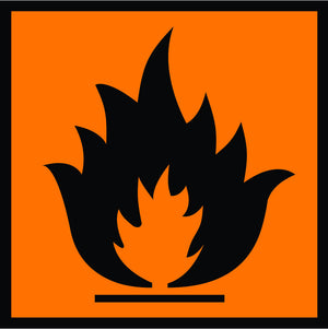 Flammable Symbol Sign