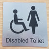 Ladies Disabled Toilet Sign