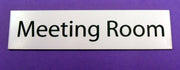 Engraved Acrylic Laminate Meeting Room Door Sign
