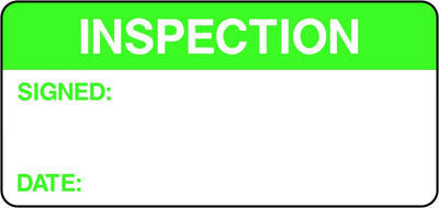 Inspection Labels