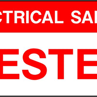 Electrical Safety Tested Labels