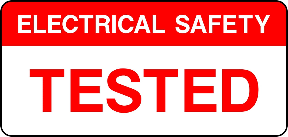 Electrical Safety Tested Labels | SK Signs & Labels | SK Signs & Labels Ltd