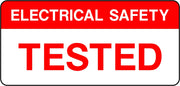 Electrical Safety Tested Labels