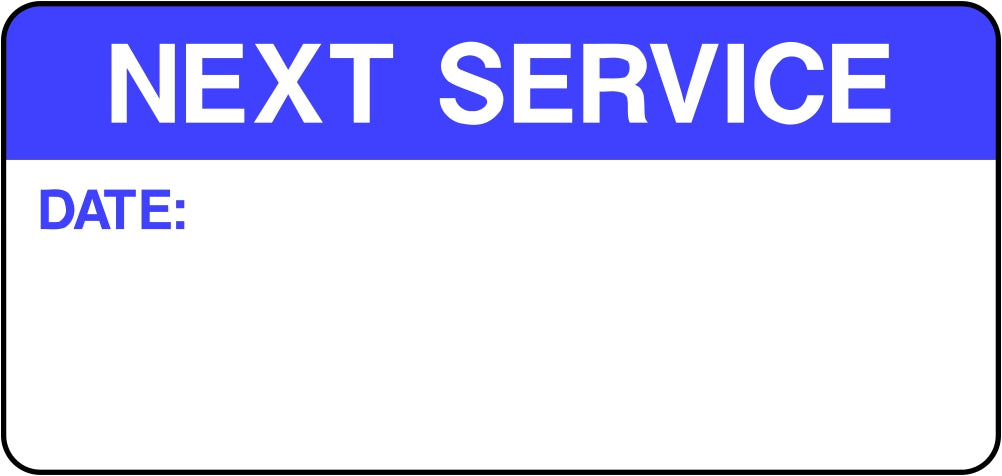 Next Service Labels