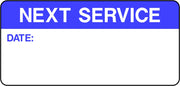 Next Service Labels