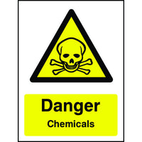 Danger Chemicals Sign