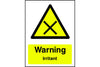 Warning Irritant Sign