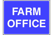 Farm office sign