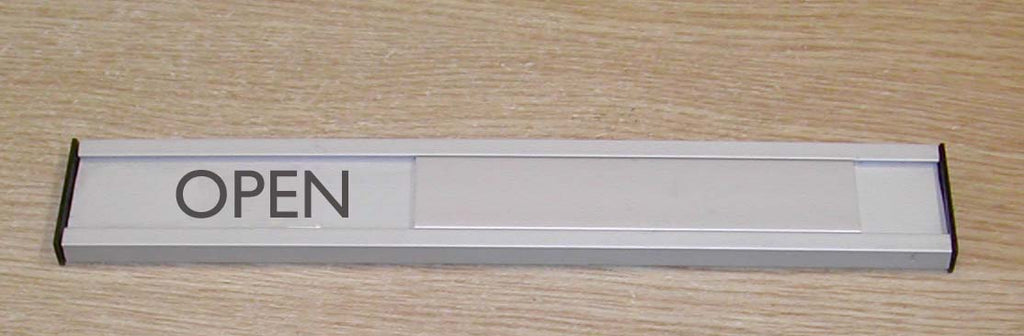 Aluminium Slider Open / Closed sign | SK Signs & Labels