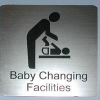 Engraved Accessible Toilet Symbol Sign