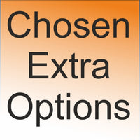 Itemised cost of your chosen extra features