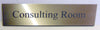 Engraved Acrylic Laminate Consulting Room Door Sign