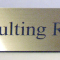 Engraved Acrylic Laminate Consulting Room Door Sign