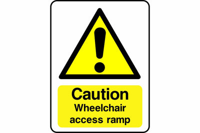 Buy Mind Your Head Sign White/Yellow From £12.70