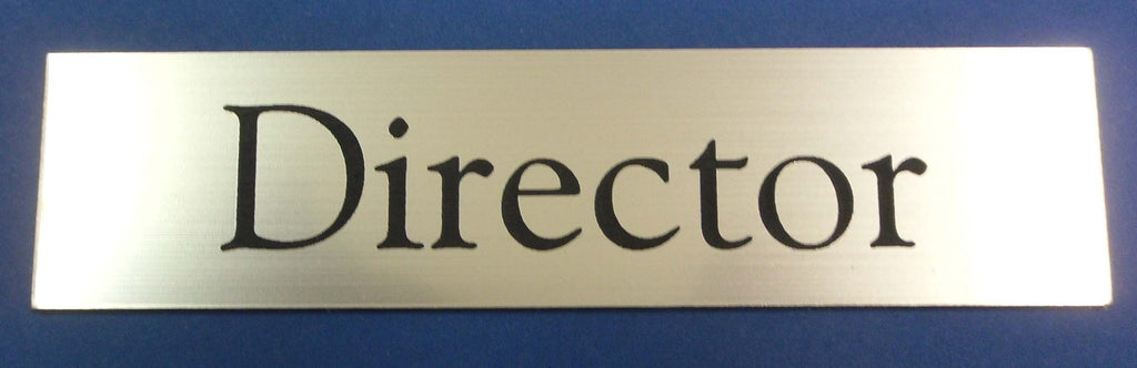 Directr Sign Engraved Acrylic Laminate Director Door Sign | SK Signs & Labels