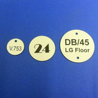 Engraved Discs 25mm Diameter