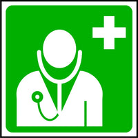 Doctor symbol first aid sign