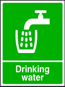 Drinking Water safety sign