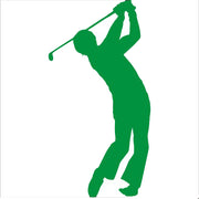 Golfer Vinyl Graphic