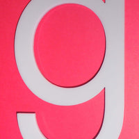 200mm high Acrylic Letter