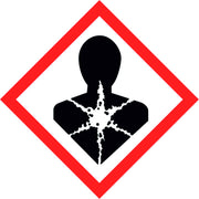 New International Health Hazard Symbol sign