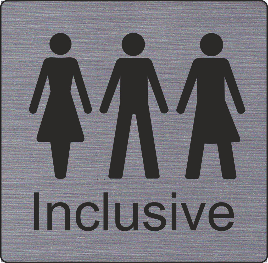 Inclusive Toilet Symbol Sign | SK Signs & Labels | SK Signs & Labels Ltd