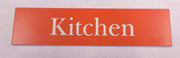 Engraved Acrylic Laminate Kitchen Door Sign