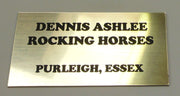 Engraved Label 100mm x 50mm