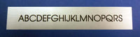 Engraved Label 125mm x 25mm