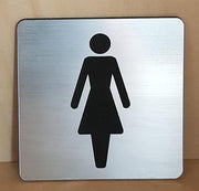 Ladies Toilet Symbol Sign
