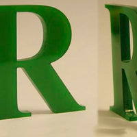 500mm high Acrylic Letter