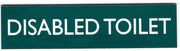 Engraved Acrylic Laminate Disabled Toilet Door Sign