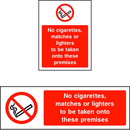 light a cigarette no lighter No cigarettes, matches or lighters to be taken onto theses premises safety  sign