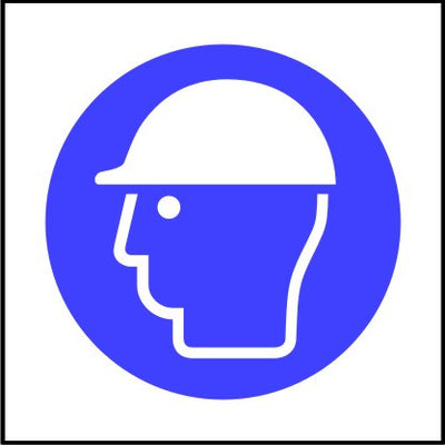 Mandatory Hard hat symbol Multi-pack signs