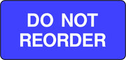 Do Not Reorder Labels