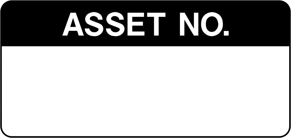 Asset No. Labels | SK Signs & Labels | SK Signs & Labels Ltd