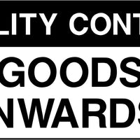 Quality Control Goods Inwards Labels