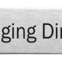 Engraved Stainless Steel Managing Director Door Sign