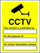 CCTV scheme is controlled by sign
