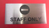 Engraved Stainless Steel Sign 150mm x 75mm