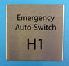 Engraved Stainless Steel Plaque 180mm x 180mm