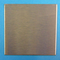 Engraved Stainless Steel Label 50mm x 50mm
