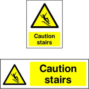 Caution Stairs safety sign