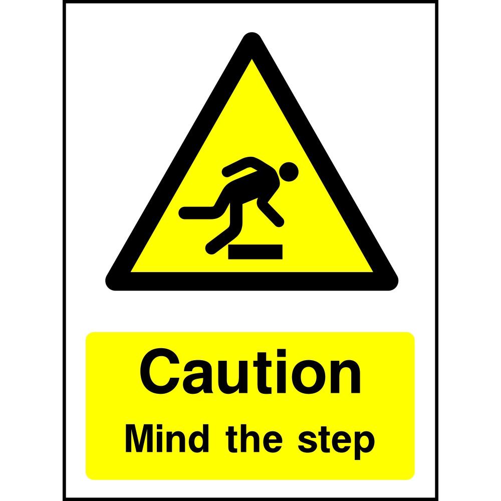 Caution Mind The Step safety sign | SK Signs & Labels | SK Signs ...