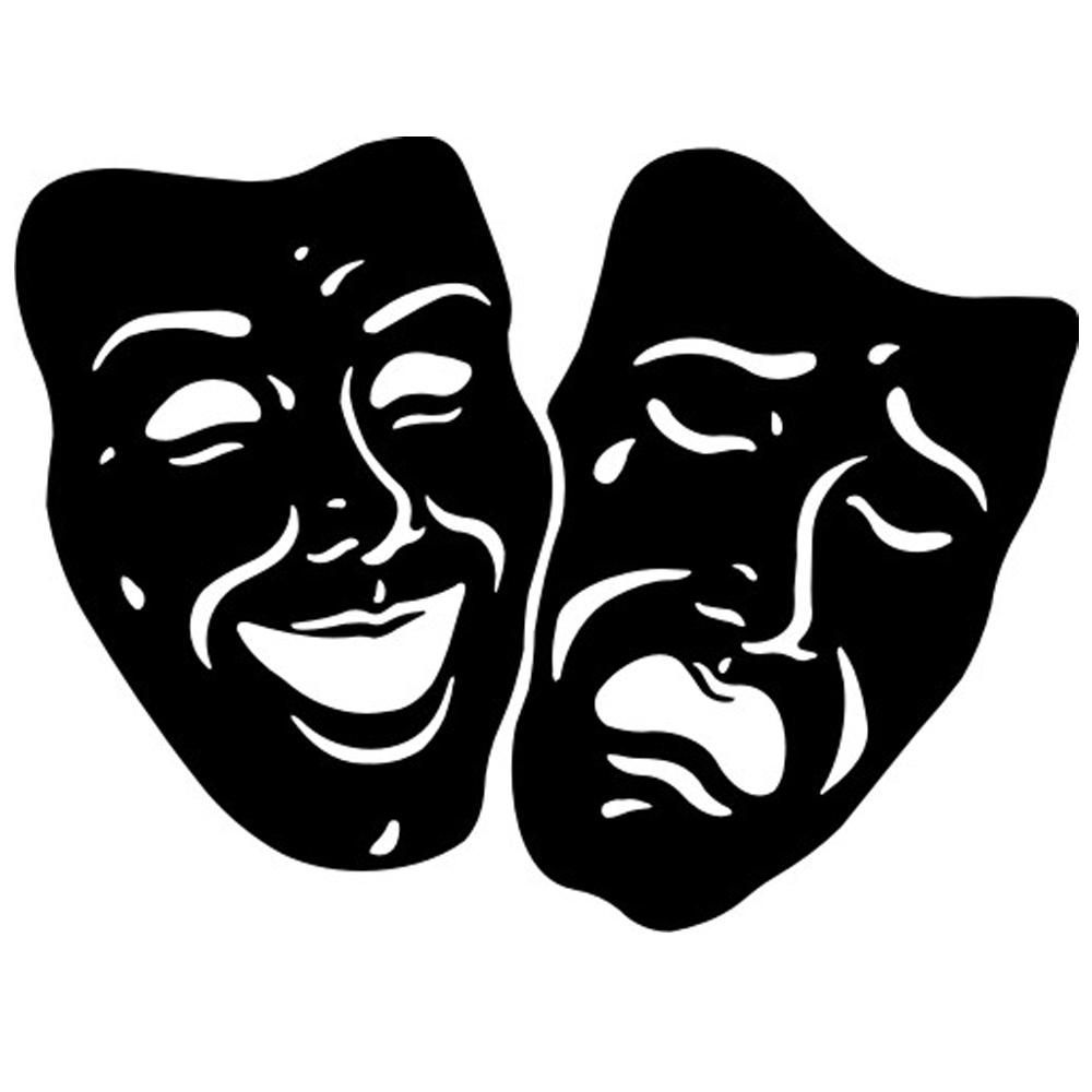 Stol At tilpasse sig Ubrugelig Theatrical Masks Graphic | SK Signs & Labels | SK Signs & Labels Ltd
